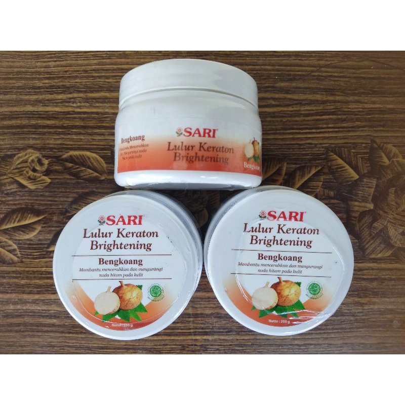 Sari Lulur Keraton Brightening 250gr Bengkoang