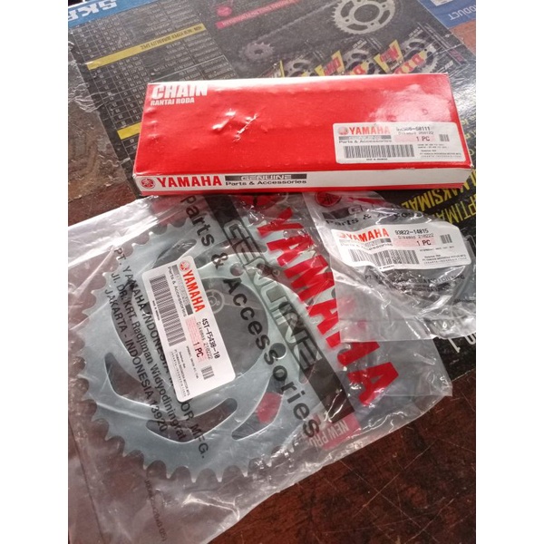GEAR SET MX NEW GEAR PAKET GIRSET YAMAHA JUPITER MX NEW JUPITER MX 135 NEW KODE 50C