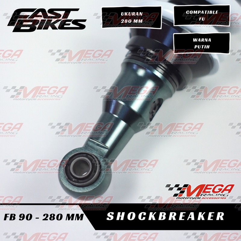 Shock Shockbreaker Monoshock uk 285mm Fu150 Fu Satria Fu150 Fu All New Fu Fi Raider 150 Belakang Fi monosok mono monoshockbreaker monoshok FASTBIKES