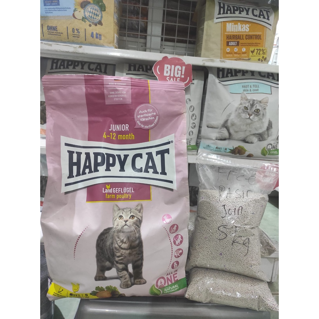 Happy Cat Junior Geflugel 10 Kg- Makanan Kucing Happy cat PROMO