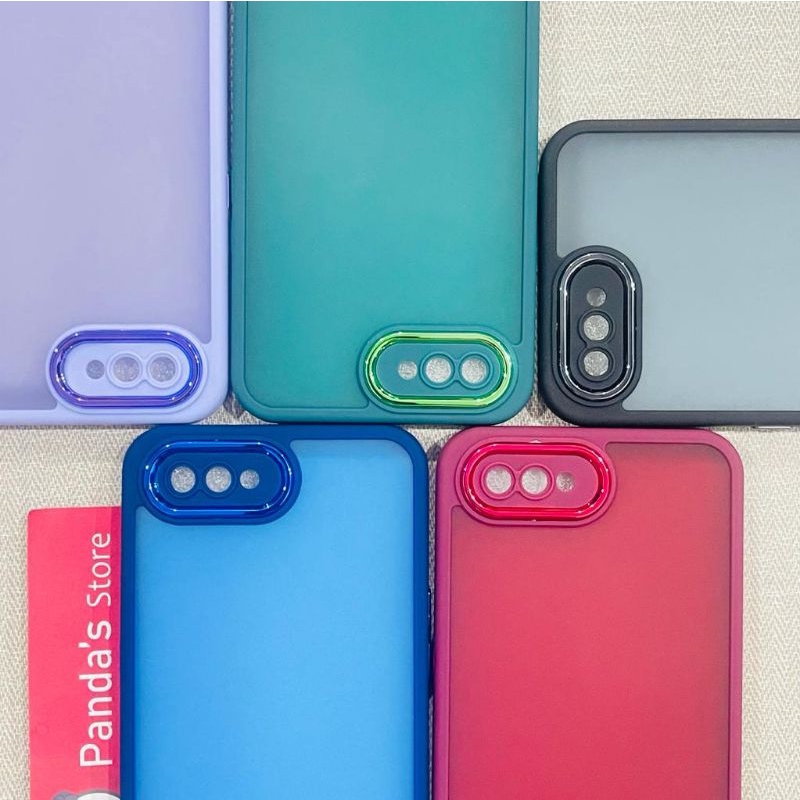 Case Oppo A1K | Realme C2 Metal Chrome Softcase Dove Premium Luxury PSS