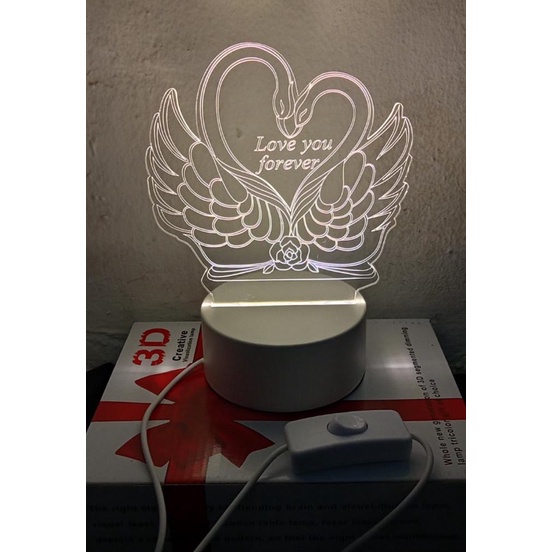 LAMPU HIAS LED 3D /LAMPU TIDUR KARAKTER /LAMPU MEJA LED MOTIF IMUT LUCU TERMURAH