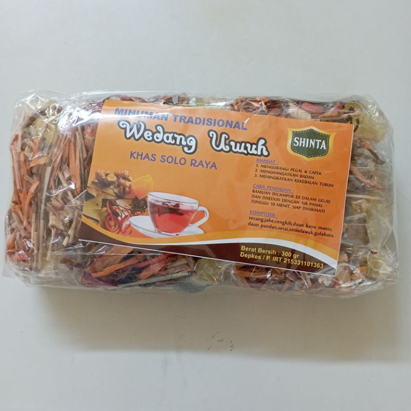 

Wedang Uwuh khas Solo minuman tradisional herbal isi 10 oleh oleh solo