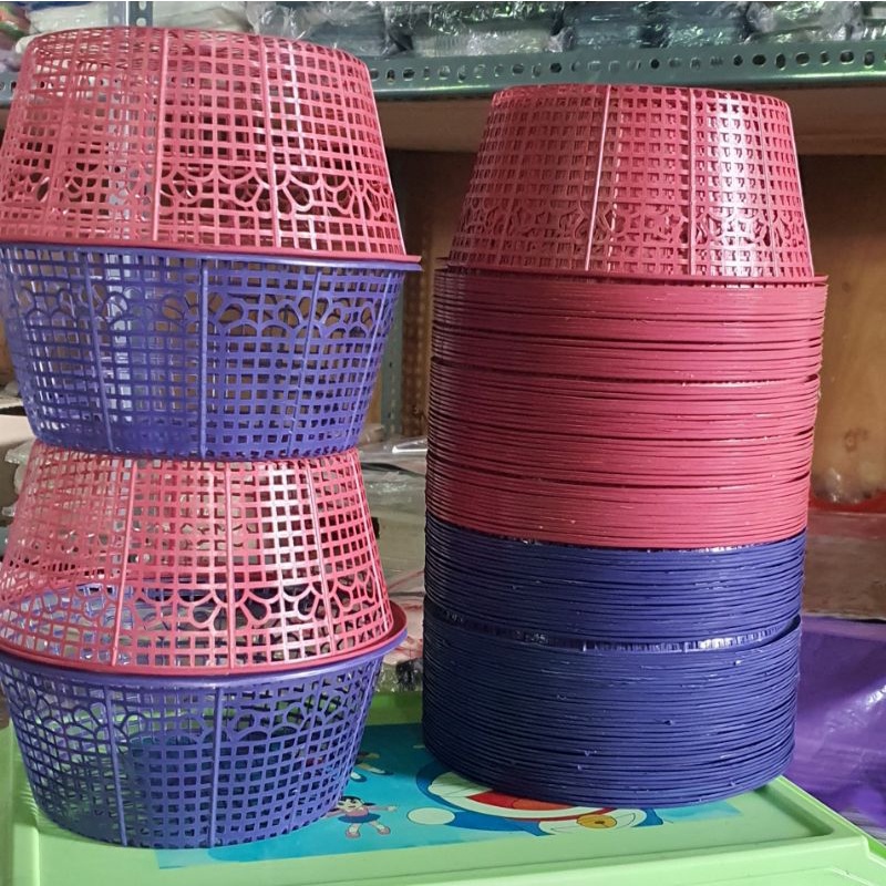 GROSIR  PAKET 50pcs A1 Wakul plastik/ ceting plastik/wakul hajatan/besek plastik