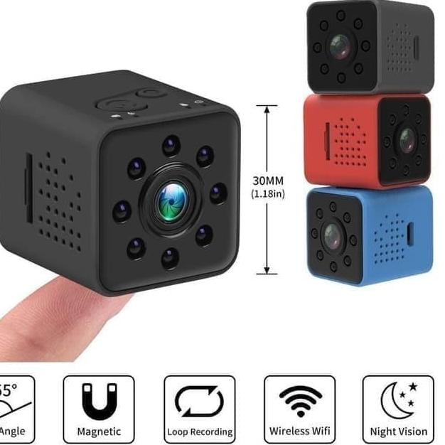 Kamera Mini Wifi SQ23 Waterproof Full HD 1080P Super Wide Angle Lens