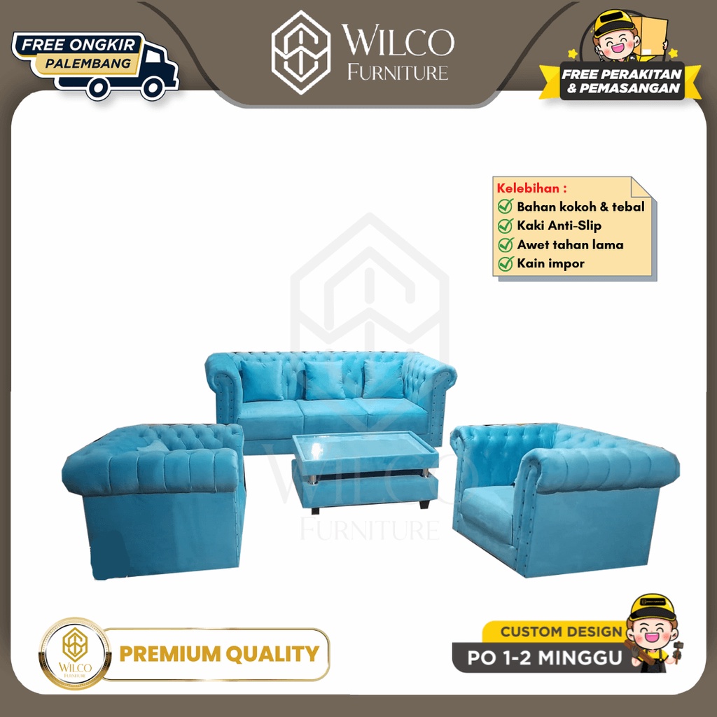 Sofa Ruang Tamu Set 311 / Sofa Ruang Tamu Set / Sofa Bed Minimalis