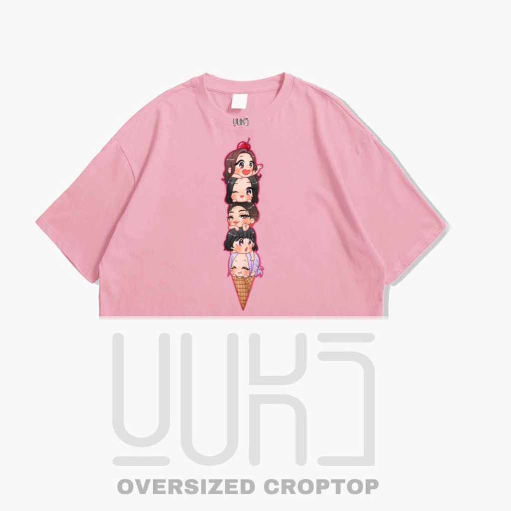 CROP OVERSIZE ORIGINAL BP YUKS  COTTON COMBED 24s