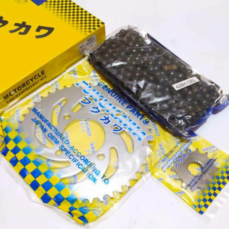 GER GIR GEAR SET PAKET THUNDER 125 THUNDER 125 OLD NEW