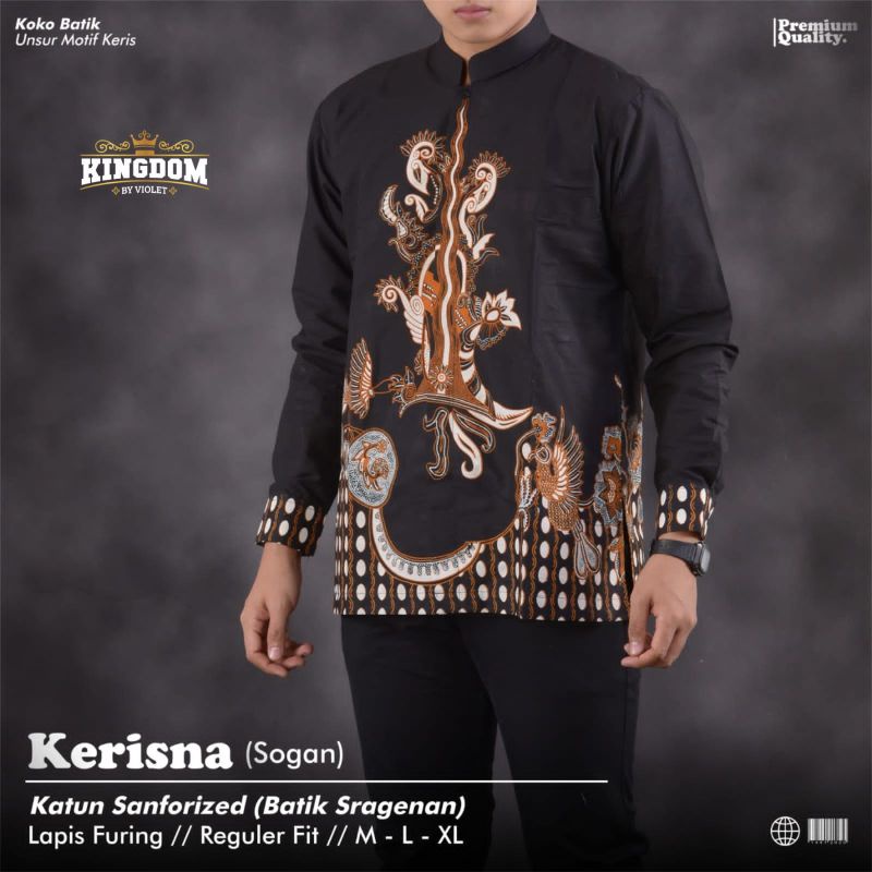 HEM KEMEJA BATIK PRIA KERISNA