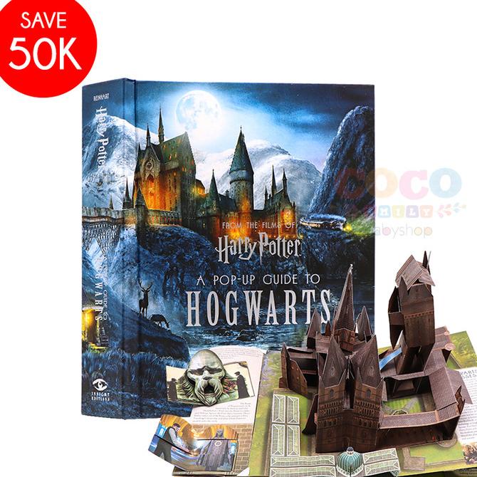 Buku Pop Up 3D Book Harry Potter: A Pop-Up Guide To Hogwarts