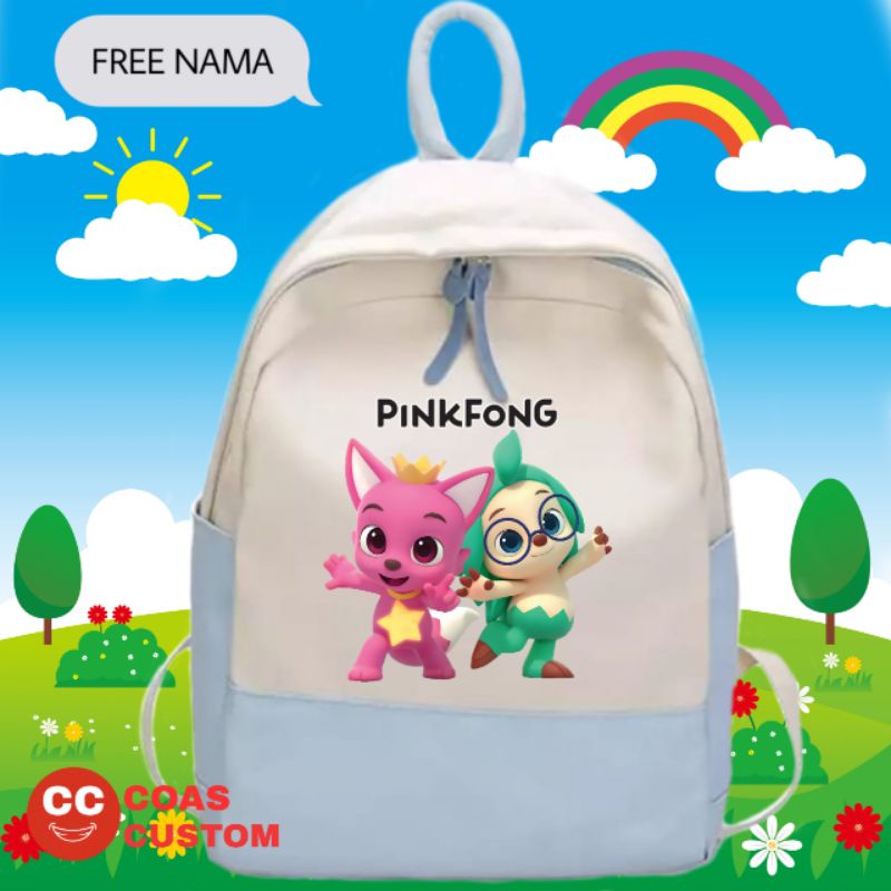 TAS PINKFONG TAS RANSEL ANAK SEKOLAH