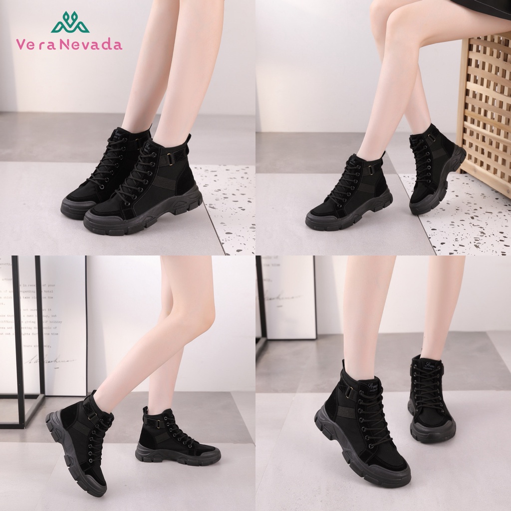 Vera Nevada Sepatu Sneakers Boots Wanita Shoes VN1142