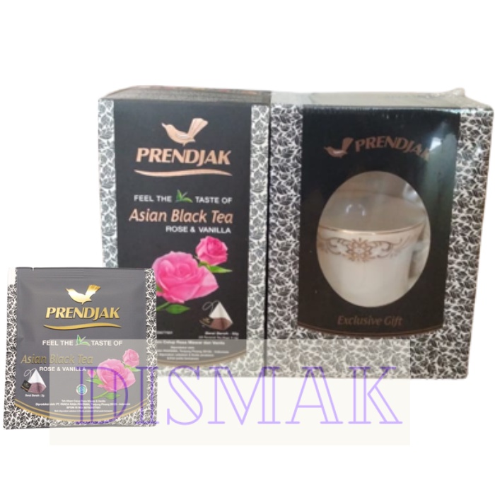 Prendjak Premium Asian Black Tea Rose &amp; Vanilla Amplop