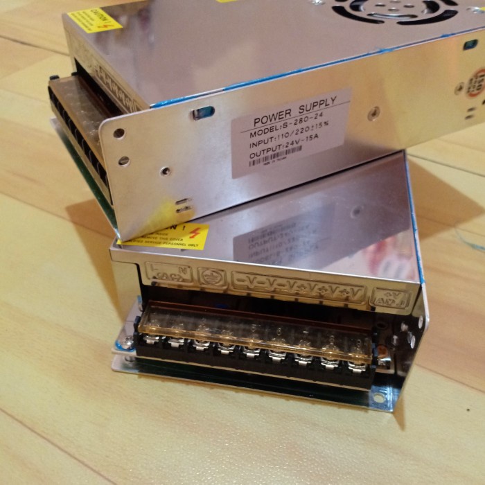 POWER SUPPLY 24V 15A / PSU 24V 15A SWITCHING POWER / PSU JARING