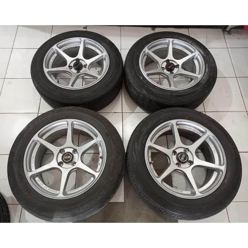 VELG MOBIL SECOND OZ RING 16 LEBAR 7 PCD 4X100 ET 38 (BAN BONUS)
