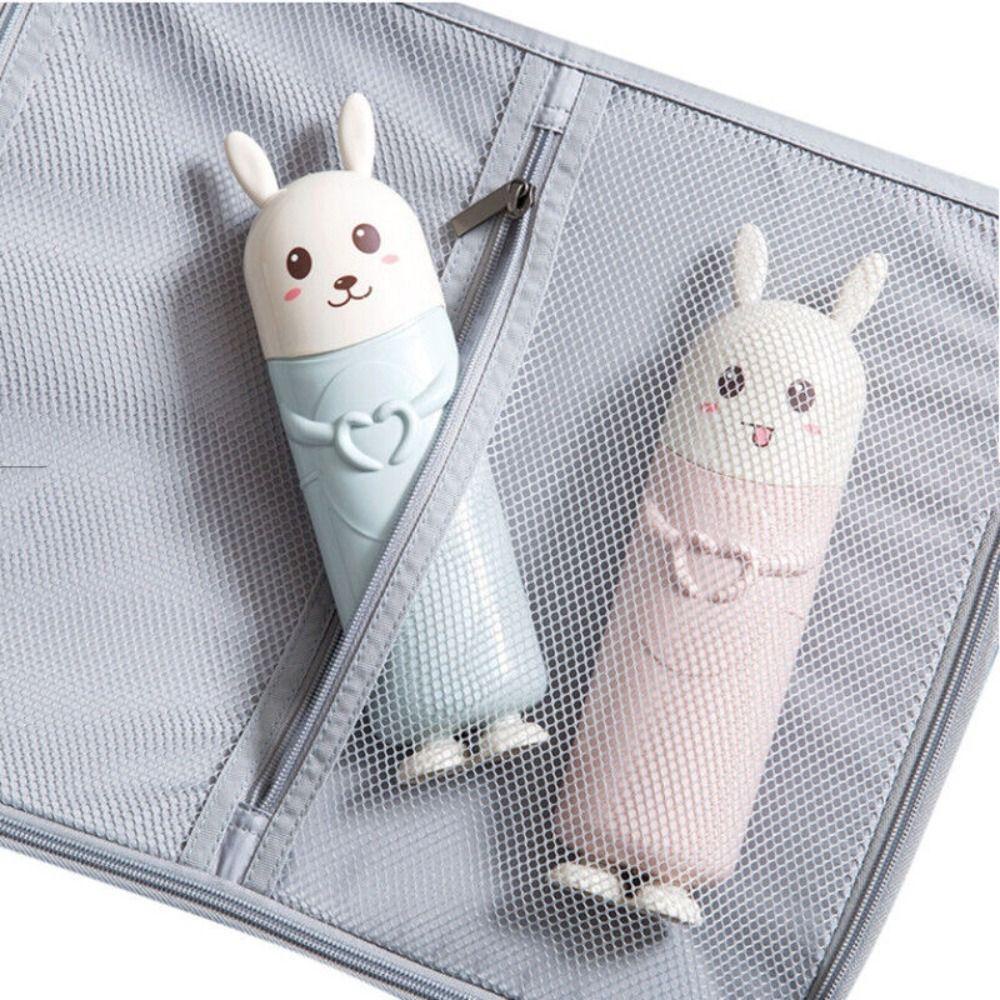 Kotak Odol Sikat Gigi Nanas Anak Dewasa Camping Trip Cute Rabbit Protect Holder