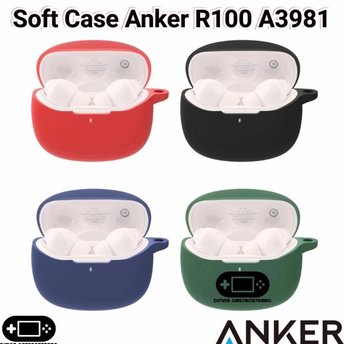 termurah Soft Case Anker R100 A3981 Silicone Silicon Soundcore Casing Karet TWS