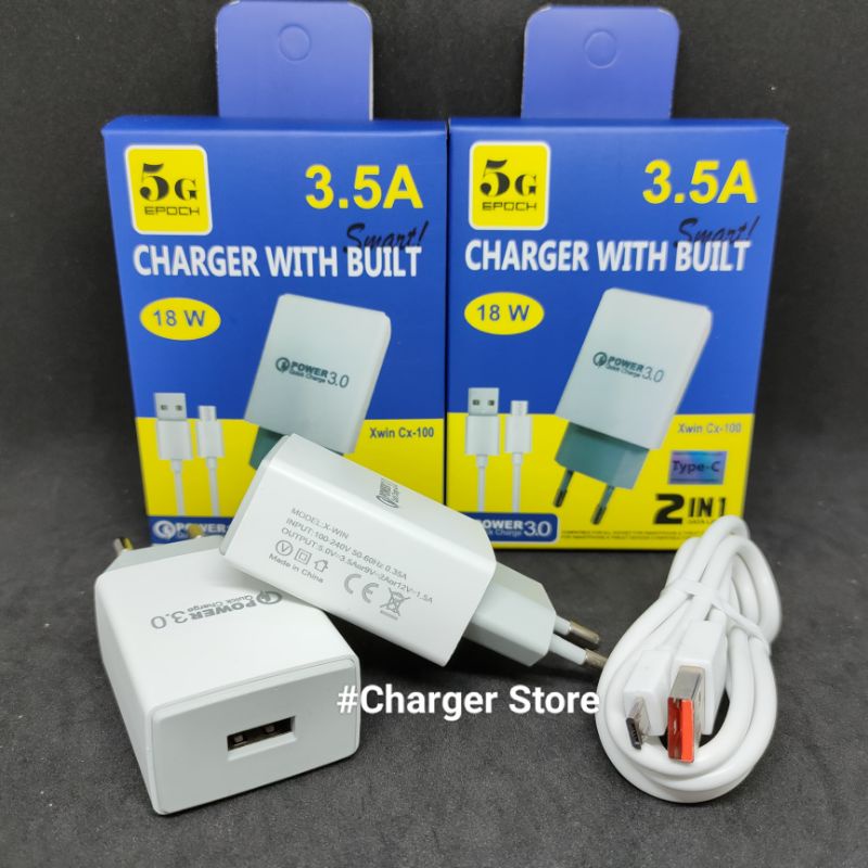 Charger 5G Smart Quick Change Micro USB - Type C