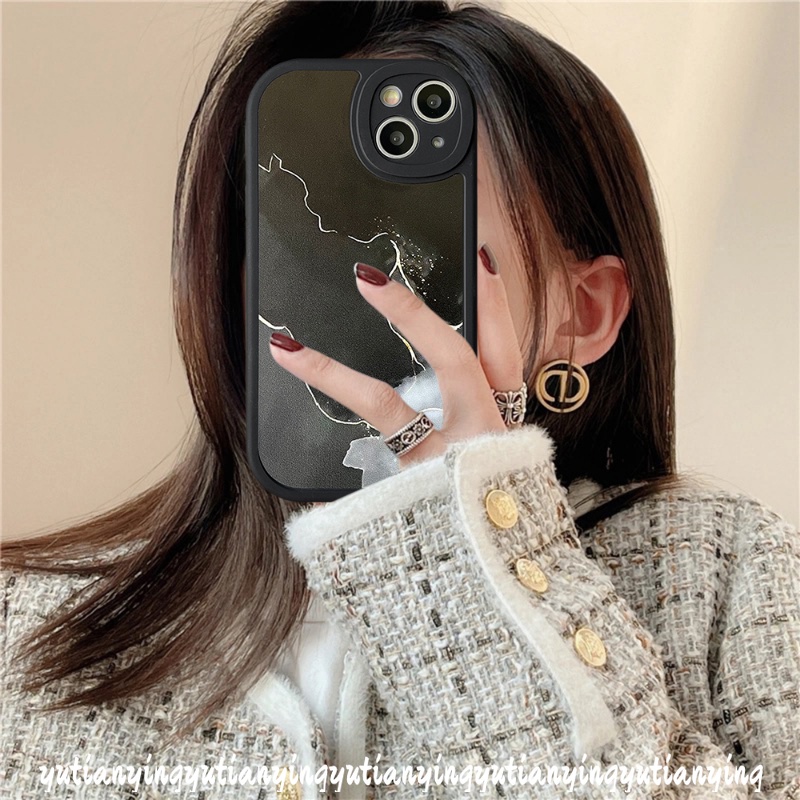 Casing Stripe Cat Air Abstrak Realme C53 C55 10 Pro Plus C31 C35 C30 C12 C17 C25Y C15 C2 C21Y C21 C3 C20A C20 C11 C25s 6i 6s 5s 5 8i 7i 8 5 8Pro 5i 9i 6 GT Lembut Shockproof Sarung