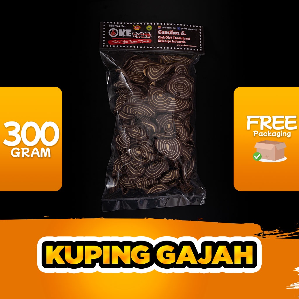 

OkeSnack Kuping Gajah
