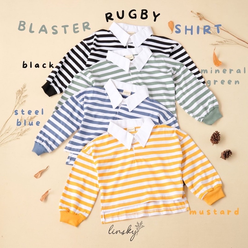 LINSKY BABY - Blaster Rugby Shirt Polo Anak Unisex