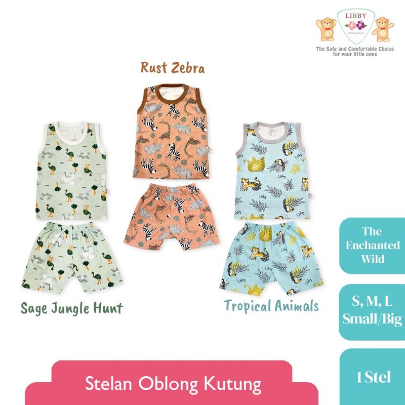 LIBBY - SETELAN BAJU KUTUNG OBLONG LIBBY - SETELAN BAJU ANAK LIBBY