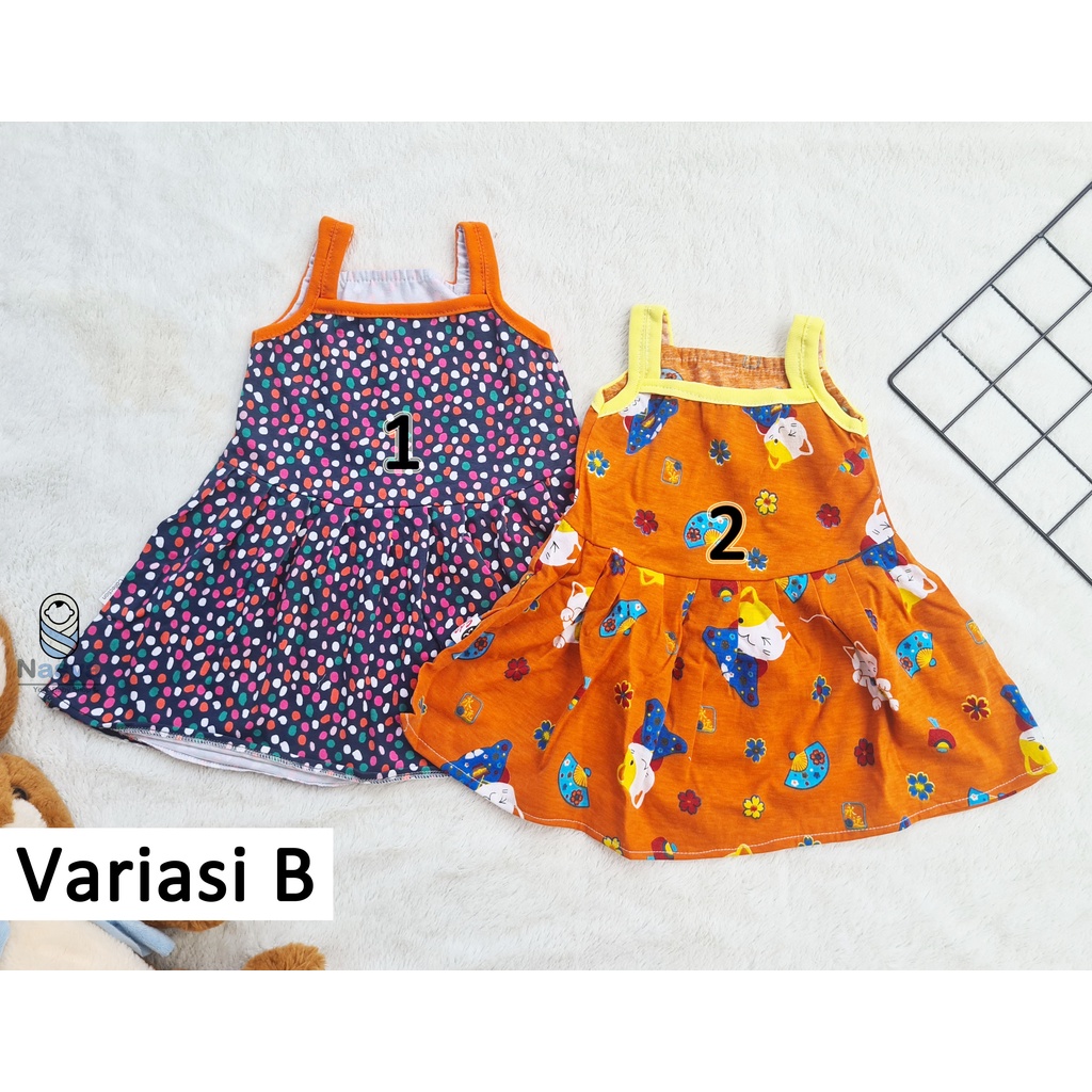 [E-012] Dress Bayi Mey-Mey untuk 1-2 Tahun