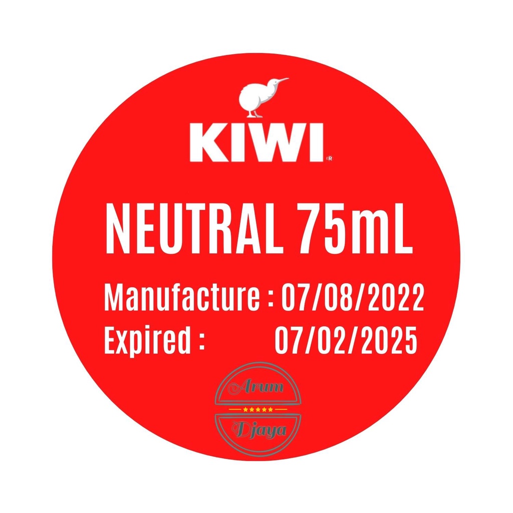 Kiwi Shine &amp; Protect Instant Polish Wax Rich Neutral 75mL – FREE Sikat Semir Sepatu