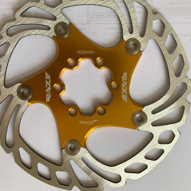 Rotor Floating Raze RT-01 160MM - Hitam