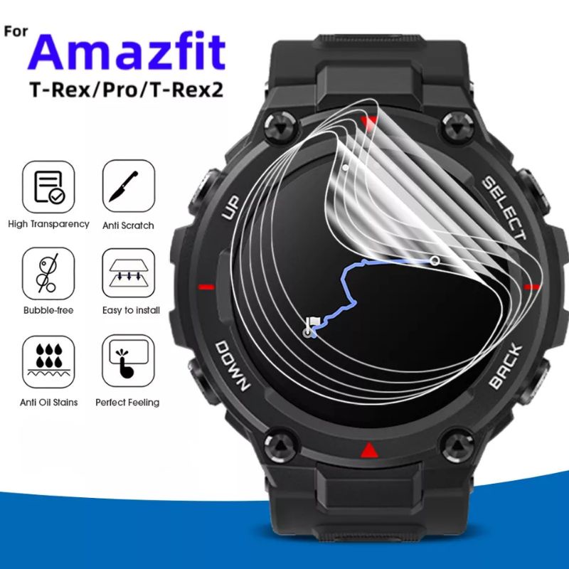 Hydrogel Amazfit T-Rex / T-Rex Pro / T-Rex 2 Screen Protector Film