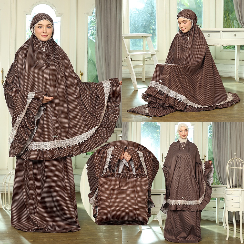 JV Hasanah Tulip 2in1 Prayer Set