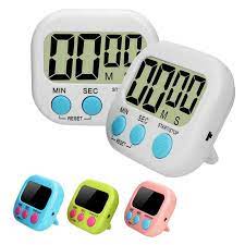 Digital Kitchen Timer Alarm Dapur Masak Clock Stopwatch jam digital