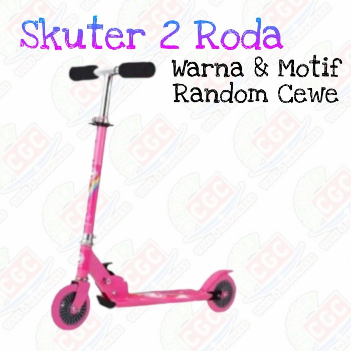 Skuter Mainan Anak Skuter Otoped 2 Roda