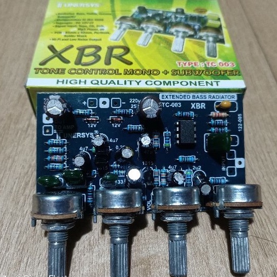 Tone Control Mono XBR + Subwoofer