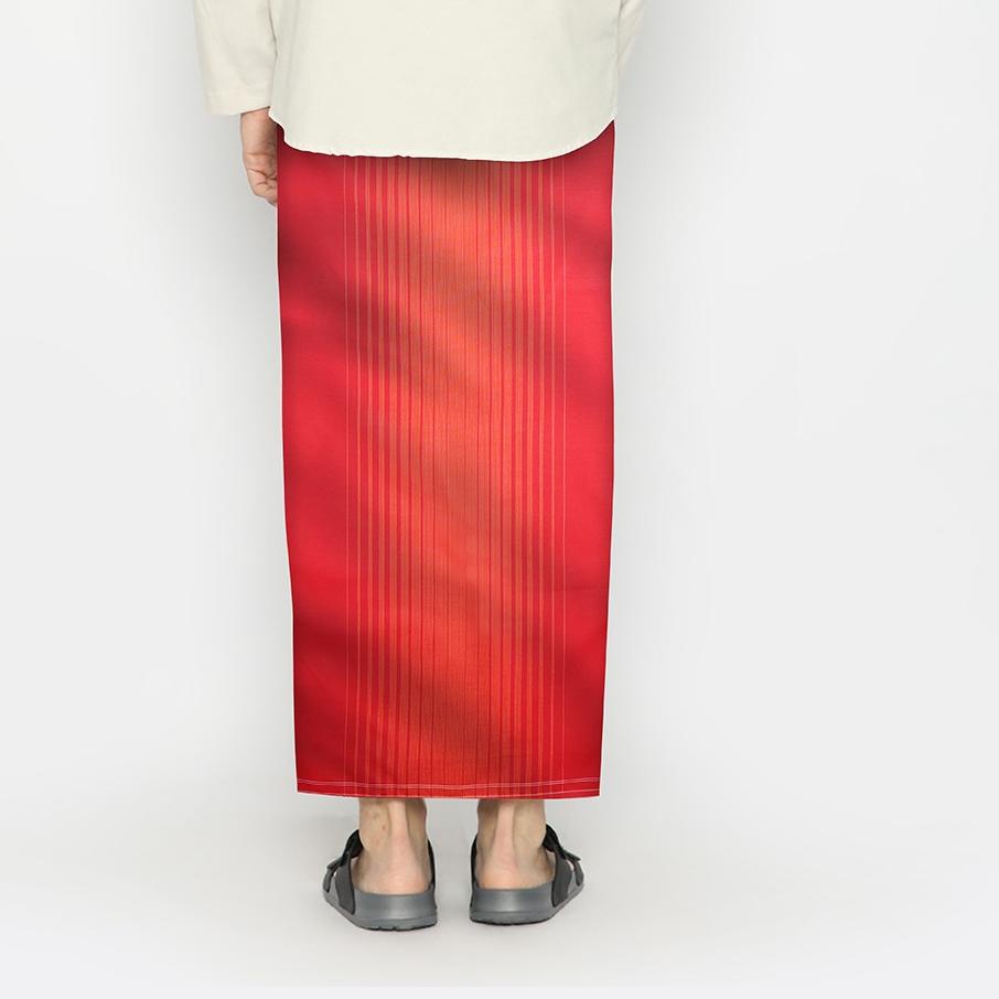 ㆊ Sarung ATLAS Favorit Warna Polos Merah ⇔