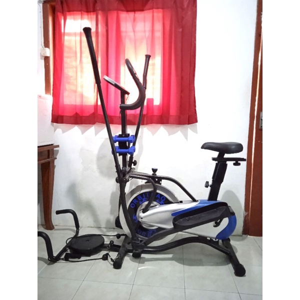 sepeda statis totalfit second bagus