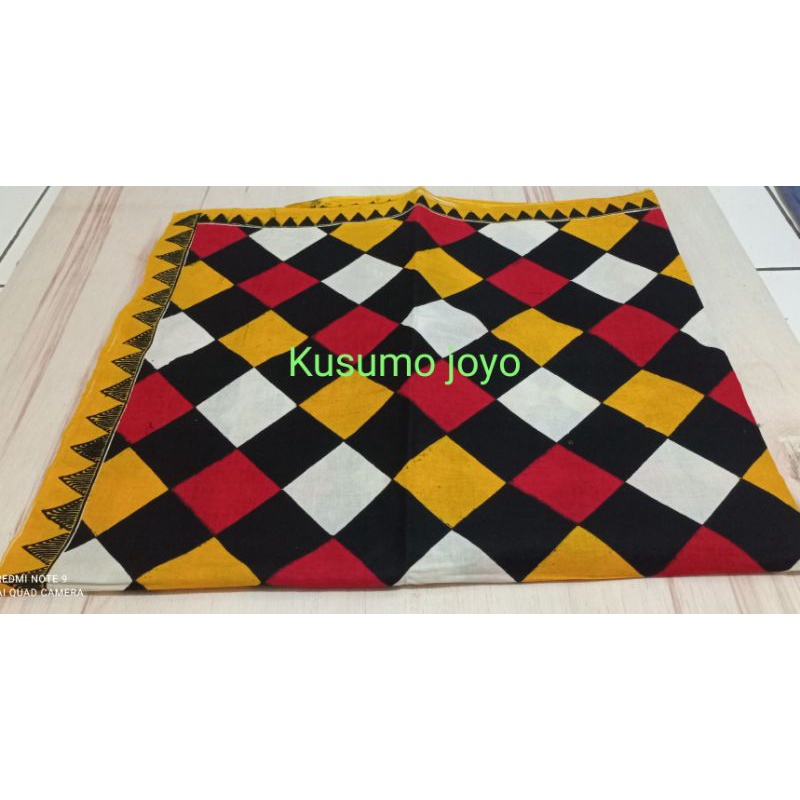Kain Poleng Jarik Bali 2X1 Meter  Kotak Warna Warni