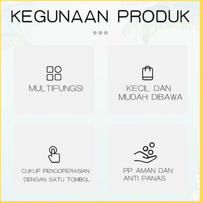 HAN RIVER HRDZG01PK PANCI LISTRIK 450WATT 18CM TU9646FG