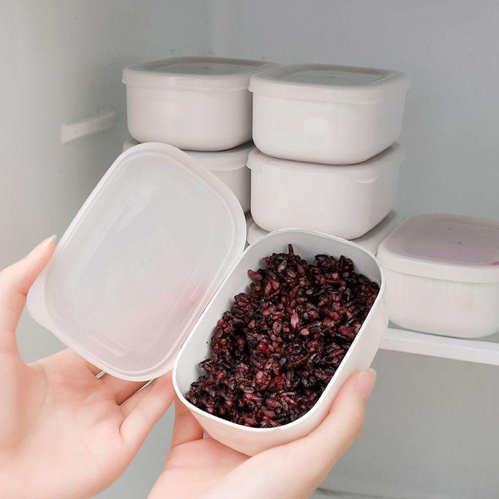 Solighter Lunch Box Kotak Makan Microwavable Untuk Siswa Pekerja Kantor Persegi Panjang Wadah Makanan