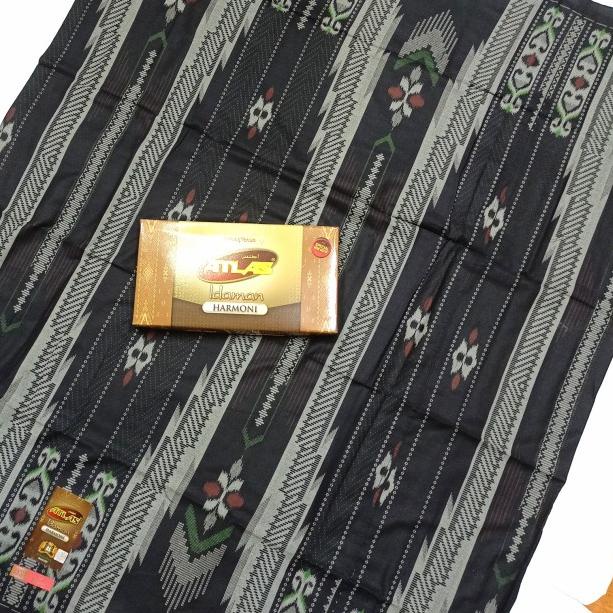 Sarung atlas idaman harmoni akasia - Biru