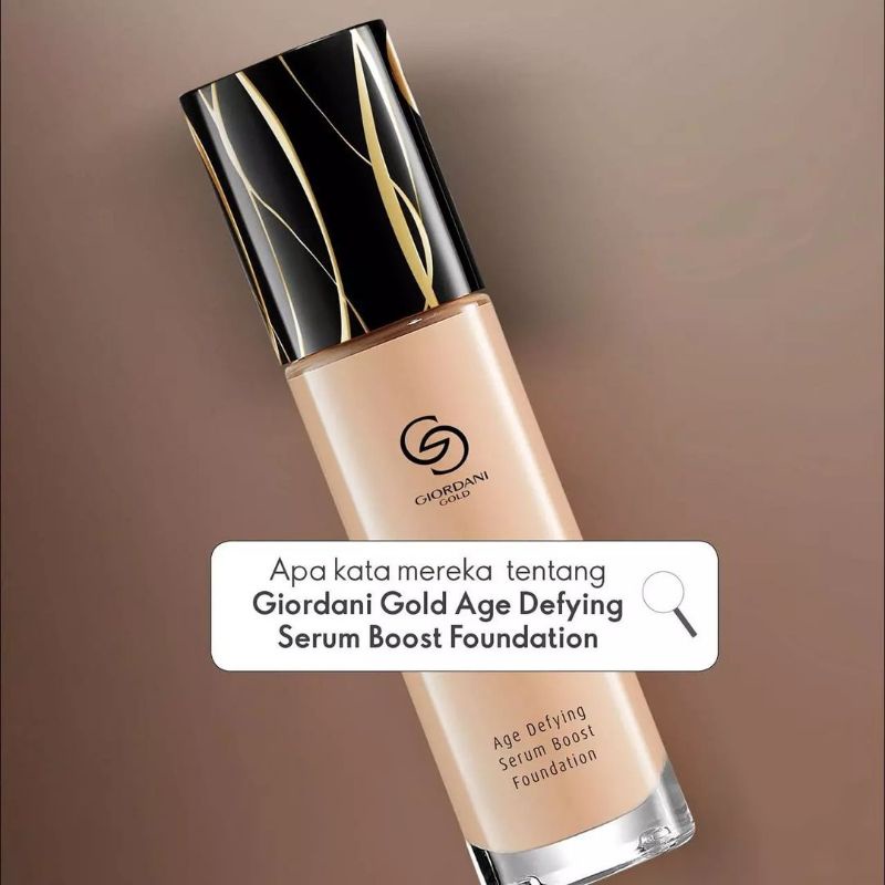 Giordani Gold Age Defying Serum Boost Foundation//Giordani Gold Age Defying Foundation SPF 8