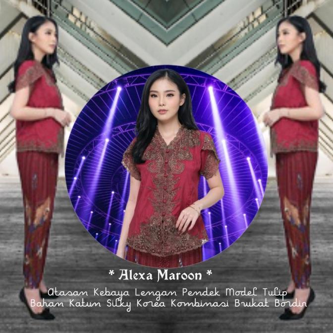 Atasan Kebaya Encim Modern Silky Korea