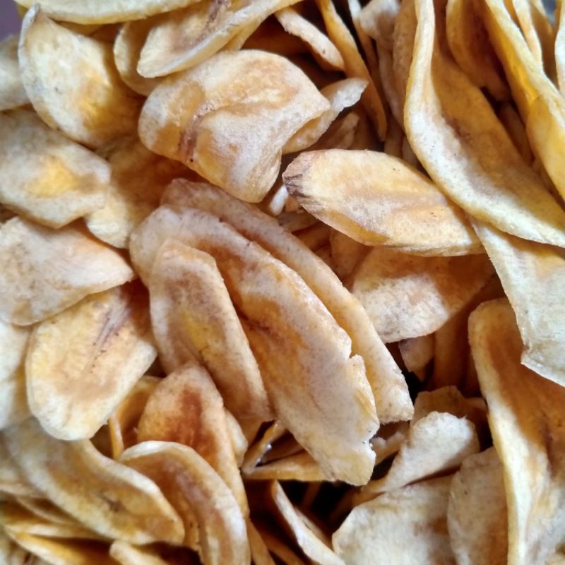 

Keripik pisang asin 250 gr | camilan kiloan | camilan kiloan murah | oleh oleh jogja