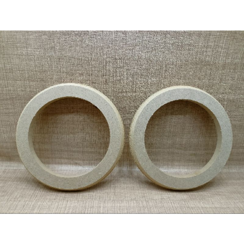 Ring Dudukan Spacer Speaker 6.5 Inch Bahan Kayu MDF Tebal Kuat Tidak Mudah Rusak Universal Untuk Semua Speaker Mobil