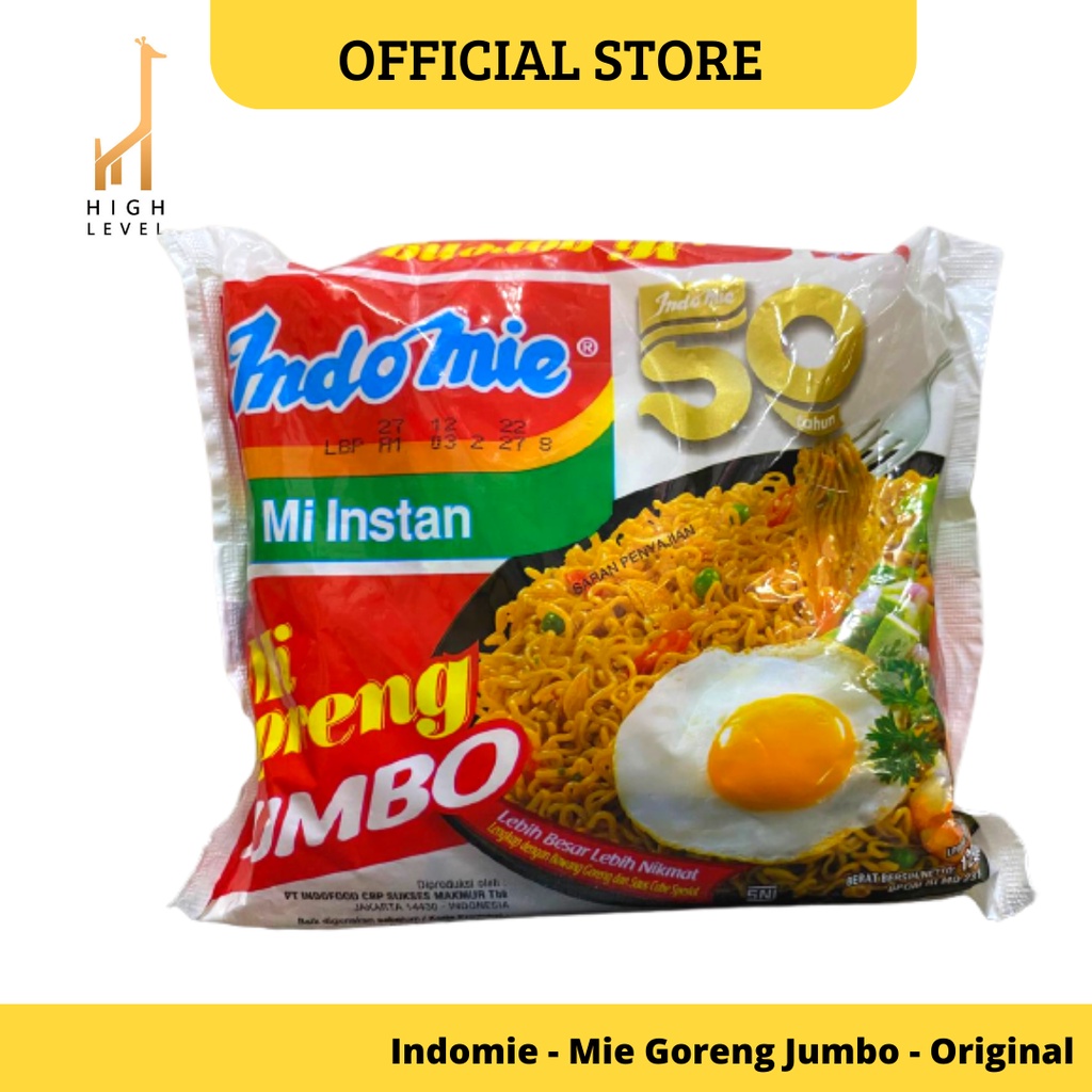 

Indomie Goreng Jumbo Rasa Original 129gr