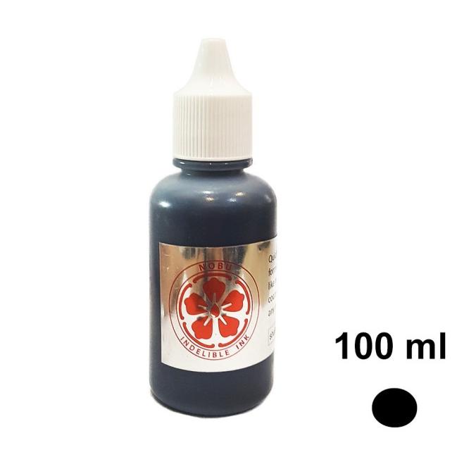 

Nobu Ink - Tinta Stempel Permanen Waterproof - 100ml Hitam