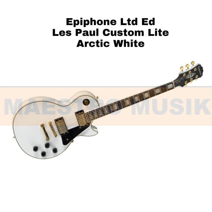 Epiphone Les Paul Custom Lite Limited Edition - Ada 2 Warna Pack Kayu
