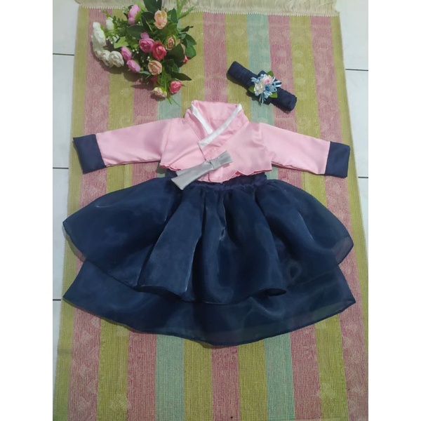 HANBOK ANAK PEREMPUAN, DRESS KOREA ANAK