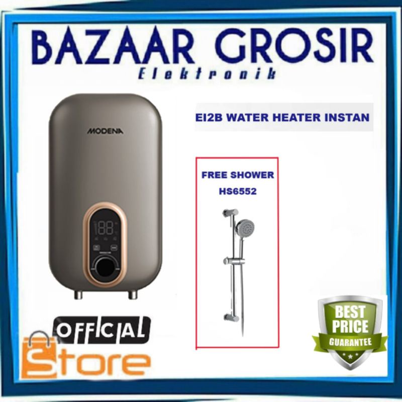 ELECTRIC INSTAN WATER HEATER MODENA EI 2D B WATER HEATER LISTRIK EI2DB