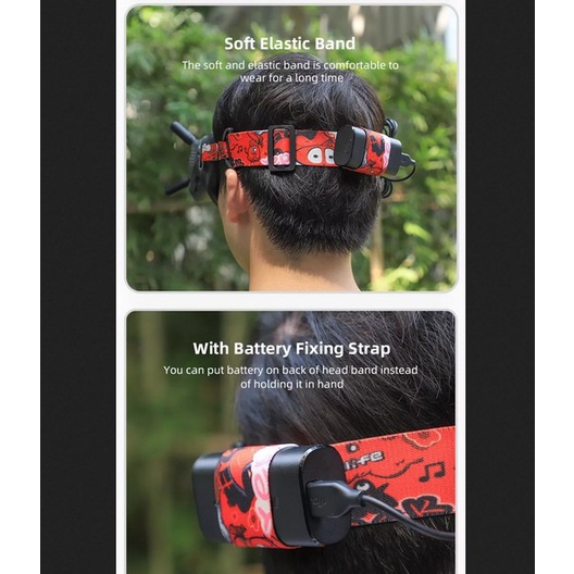 Sunnylife Adjustable Headband Elastic DJI Googles 2 FPV Googles V2